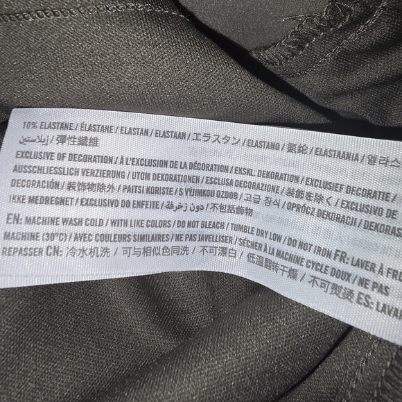 ABERCROMBIE & FITCH VEGAN LEATHER PANT - Picture 6 of 6